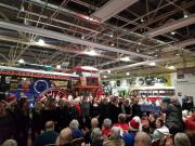 Christmas at the commercial vehicle museum with Leyland Band 