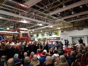 Christmas at the commercial vehicle museum with Leyland Band 